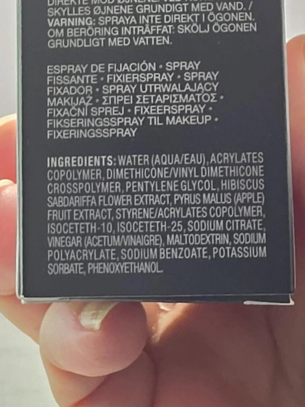 NEW! bareMinerals Original Mineral Veil 24 HR Setting Spray.